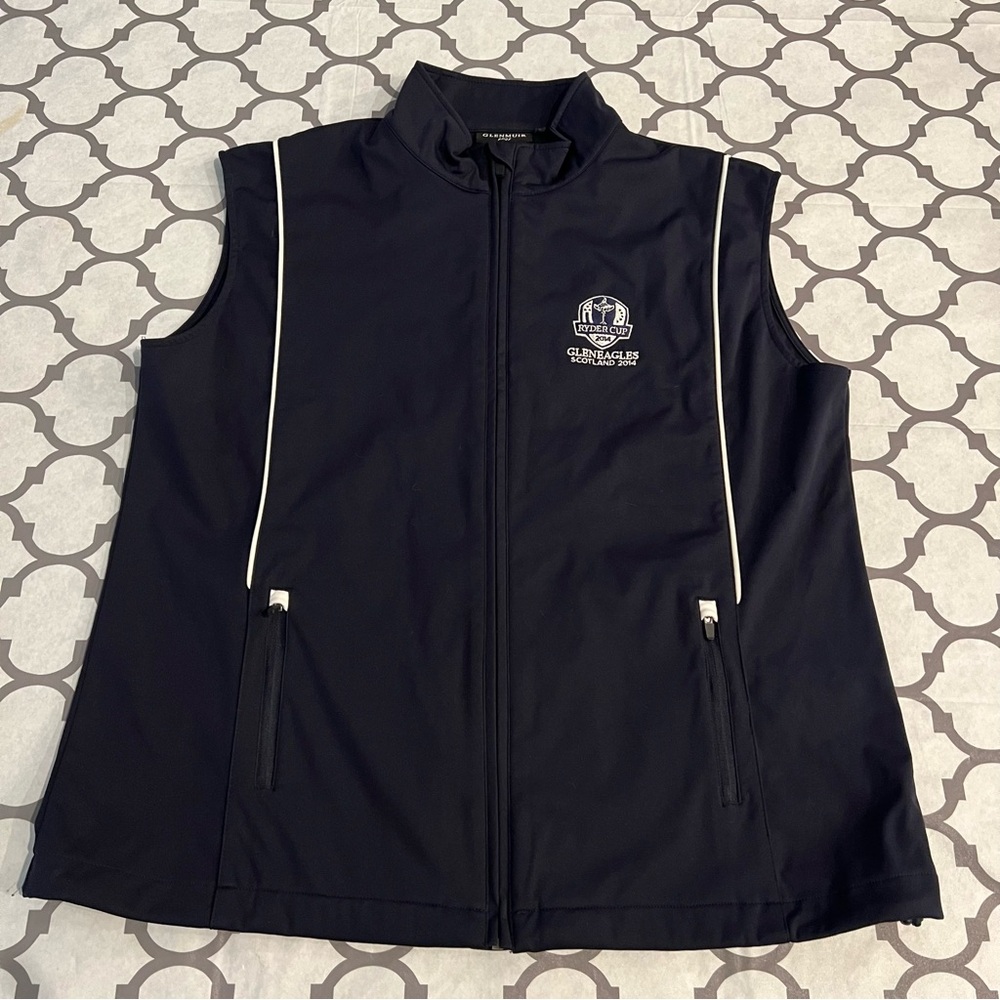 Glenmuir 1891 Golf Vest Full Zip Men’s XL Ryder Cup 2014 Gleneagles Scotland